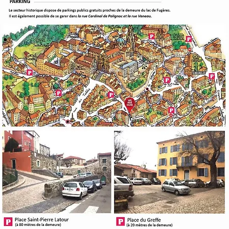 La Demeure Du De Fugeres Le Puy-en-Velay